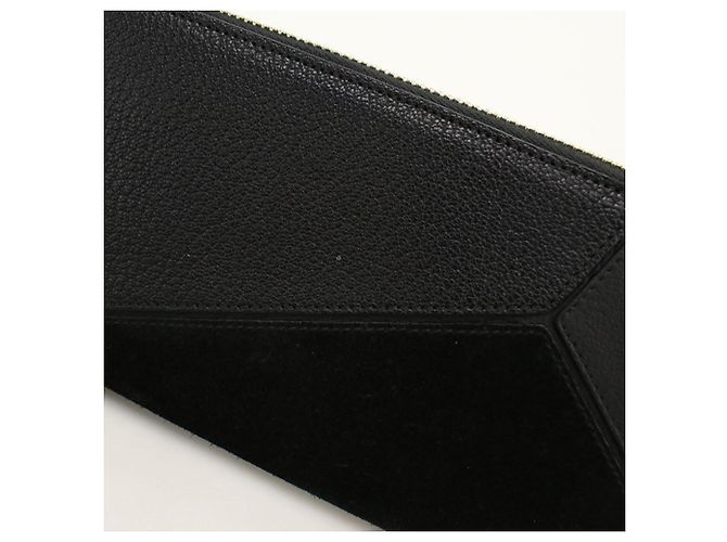 Portafoglio rotondo con zip Loewe Puzzle Nero - vista 8