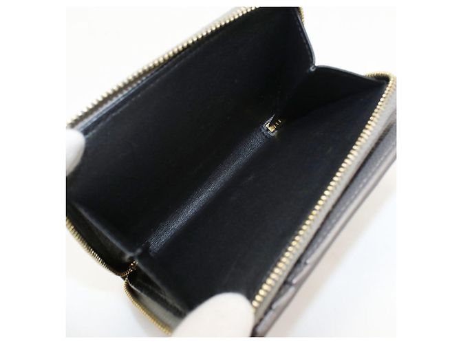 Autre Marque Saint Laurent Bi-fold Geldbörse Grau Braun - Ansicht 6