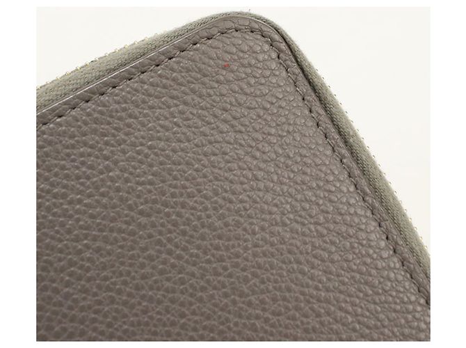 Autre Marque Saint Laurent Bi-fold Geldbörse Grau Braun - Ansicht 8