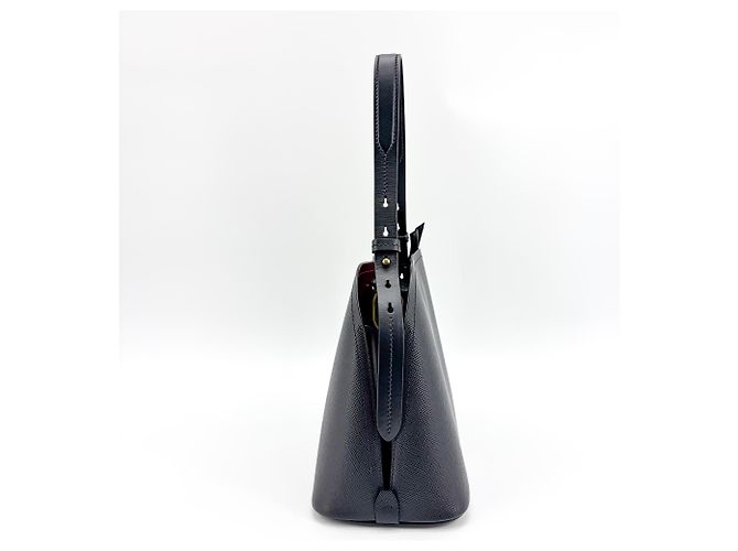 Prada Matinee Top Handle Saffiano Leather Micro Preto - vista 3