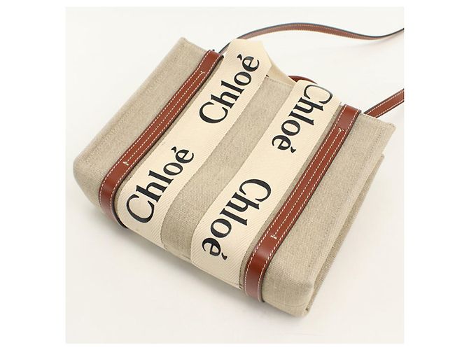 Chloé Beige Tote Bag CHC22AS397 - Ansicht 2