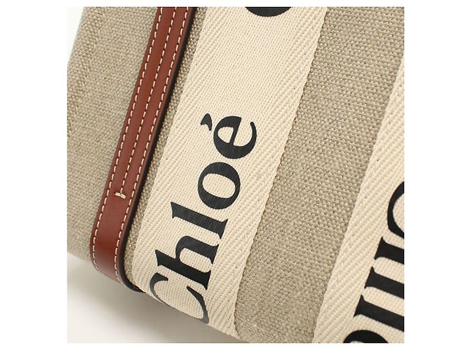 Chloé Beige Tote Bag CHC22AS397 - Ansicht 4
