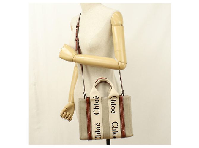 Chloé Beige Tote Bag CHC22AS397 - Ansicht 8