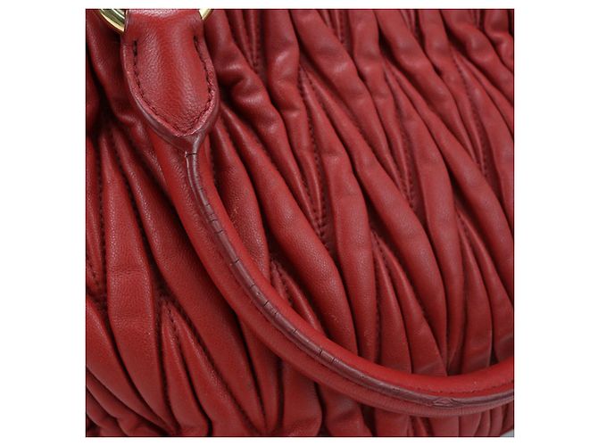 Bolso 2-Way Matelassé rojo para mujer Miu Miu Roja - vista 5