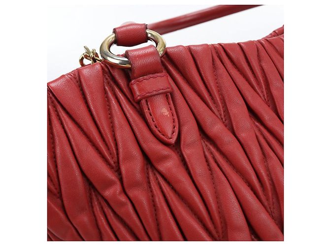 Bolso 2-Way Matelassé rojo para mujer Miu Miu Roja - vista 7