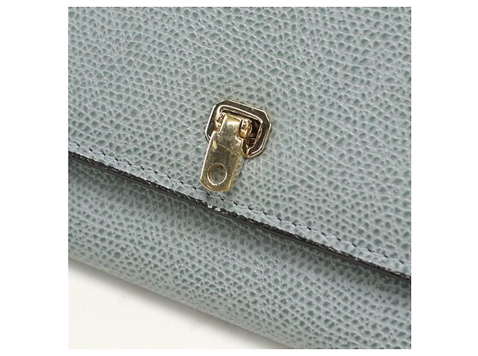 Valextra Gray Bi-Fold Long Wallet Braun - Ansicht 5