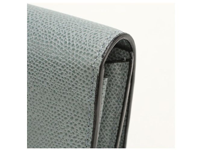 Valextra Gray Bi-Fold Long Wallet Braun - Ansicht 7