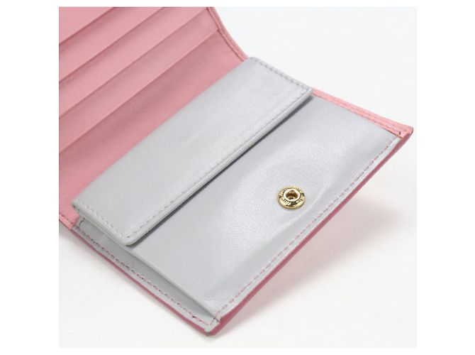 Cartera bi-fold Miu Miu Rosa - vista 6