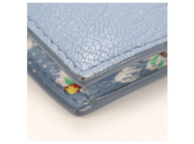 Portafoglio bi-fold Miu Miu da donna in blu - vista 6