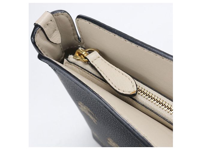 Borsa a pochette Burberry in pelle nera Nero - vista 5