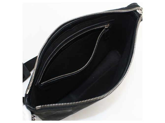 Clutch e borsa a tracolla GUCCI nera Nero - vista 3