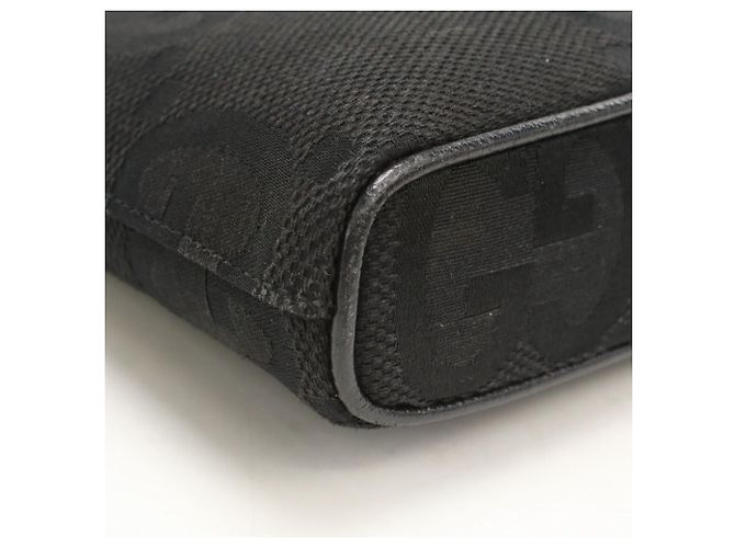 Clutch e borsa a tracolla GUCCI nera Nero - vista 5