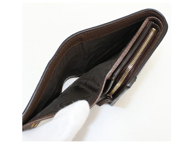 Portafoglio bifold Gucci Ophidia Beige - vista 6