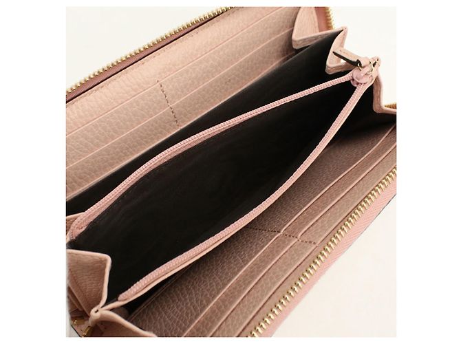 Portafoglio lungo Gucci Bi-Fold Rosa - vista 4
