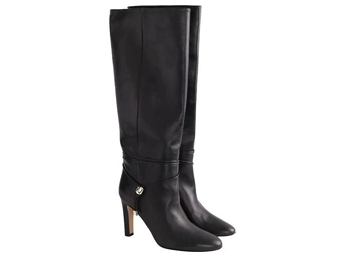 Stivali Lk Bennett Loretta in pelle nera Nero - vista 3