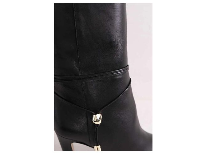 Stivali Lk Bennett Loretta in pelle nera Nero - vista 5