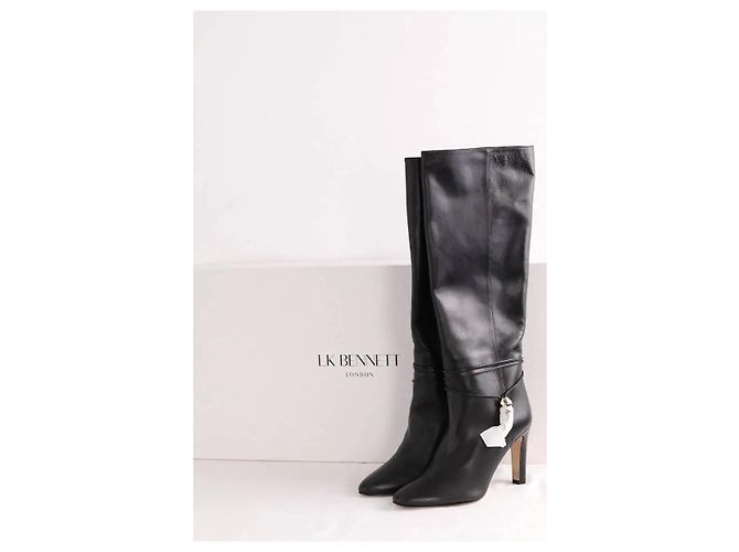 Stivali Lk Bennett Loretta in pelle nera Nero - vista 8