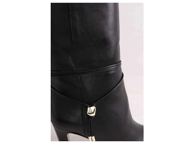 Botas Loretta de cuero negro Lk Bennett talla 42 - vista 5