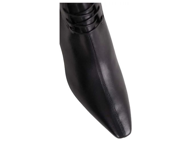 Lk Bennett Betty leather ankle boots black - view 4