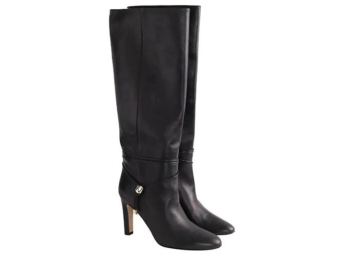 Botas Lk Bennett Loretta de cuero negro talla 41 - vista 3