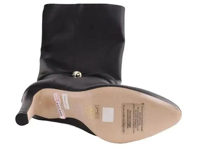 Botas Lk Bennett Loretta de cuero negro talla 41 - vista 7