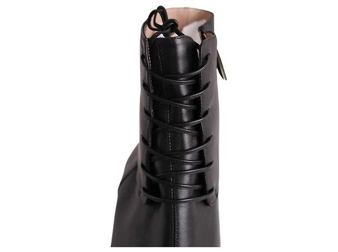 Botas Betty de cuero negras Lk Bennett Negro - vista 6