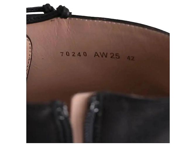 Botas Betty de cuero negras Lk Bennett Negro - vista 8