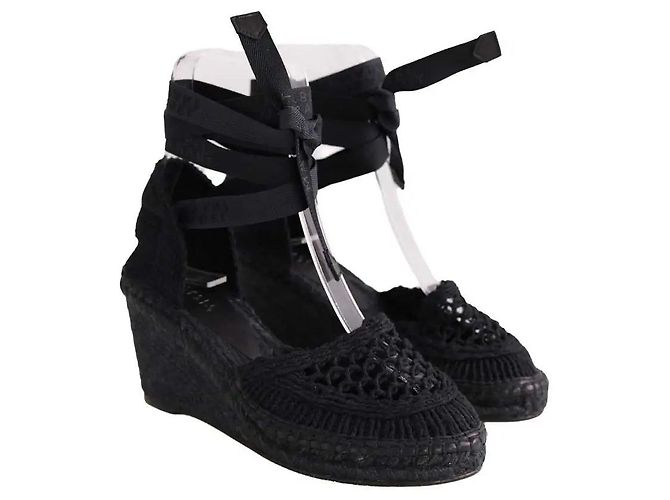 Alpargatas Isabel Marant de tela negras Talla 38 Negro - vista 3