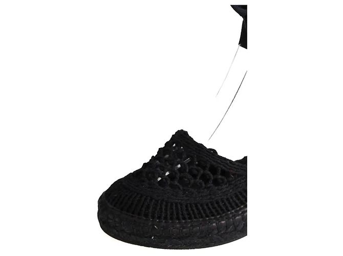 Alpargatas Isabel Marant de tela negras Talla 38 Negro - vista 4
