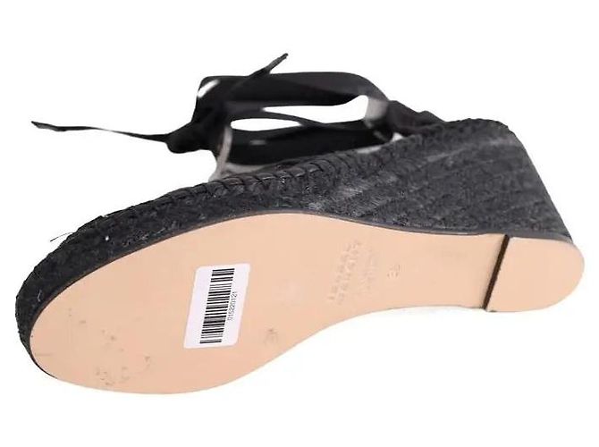 Alpargatas Isabel Marant de tela negras Talla 38 Negro - vista 6