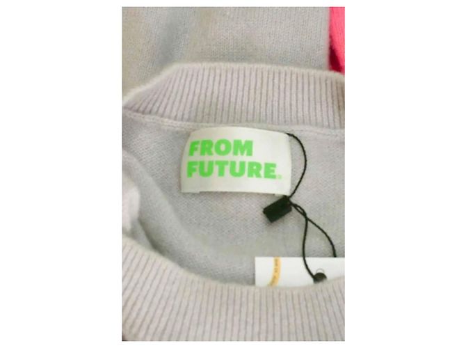 Autre Marque From Future Kaschmirpullover grau S - Ansicht 5