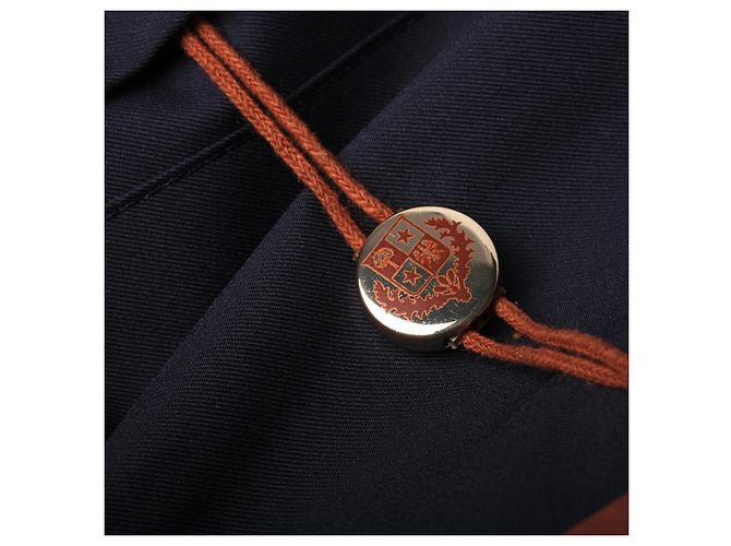 Loro Piana Windmate® Storm System® Reversible Blue Navy Cashmere Bomberjacke – ’20s - Ansicht 13
