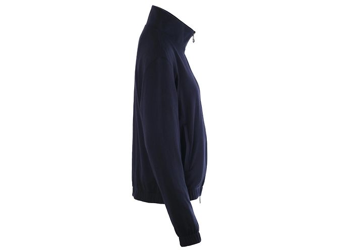 Loro Piana Windmate® Storm System® Reversible Blue Navy Cashmere Bomberjacke – ’20s - Ansicht 7