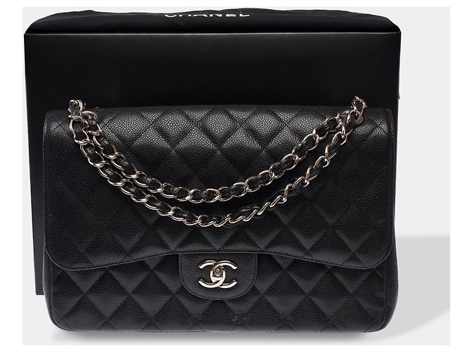Borsa CHANEL Timeless/Classique in Pelle Nera - 103637 Nero - vista 2