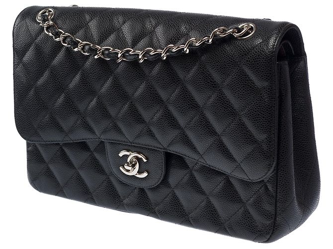 Borsa CHANEL Timeless/Classique in Pelle Nera - 103637 Nero - vista 5