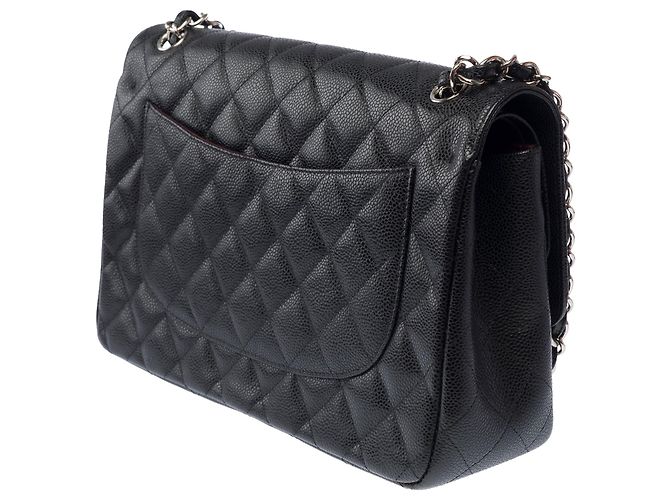 Borsa CHANEL Timeless/Classique in Pelle Nera - 103637 Nero - vista 6