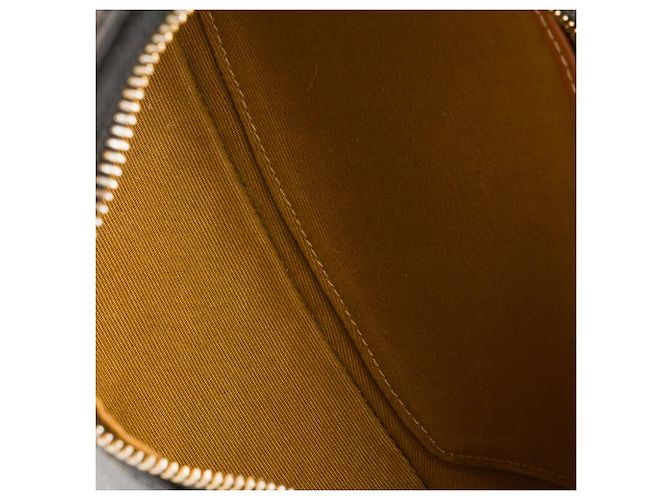 Céline CELINE - Borsa a tracolla Ava in tela rivestita monogramma Triomphe marrone - vista 7