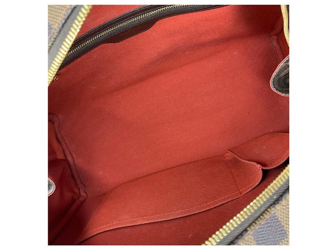 Louis Vuitton 2000 Damier Ebene Nolita Satchel Marrone - vista 10