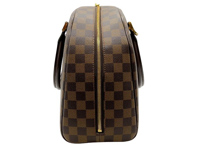 Louis Vuitton 2000 Damier Ebene Nolita Satchel Marrone - vista 2