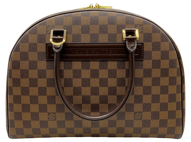 Louis Vuitton 2000 Damier Ebene Nolita Satchel Marrone - vista 3