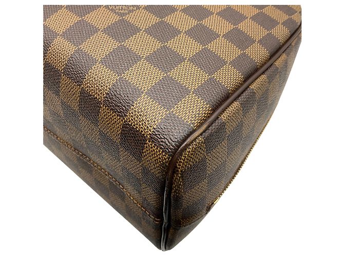 Louis Vuitton 2000 Damier Ebene Nolita Satchel Marrone - vista 4