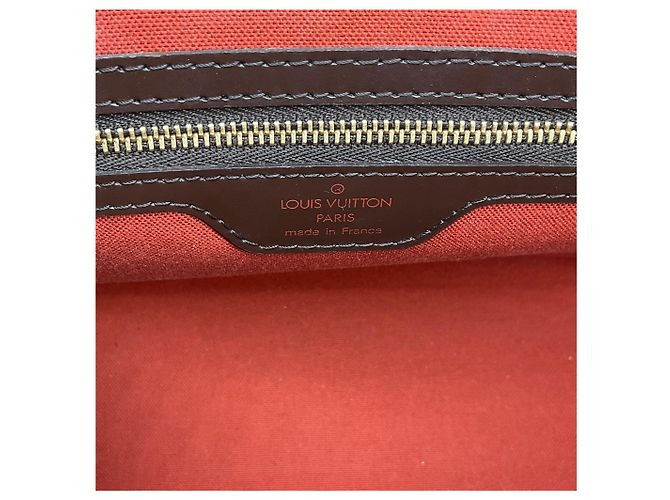 Louis Vuitton 2000 Damier Ebene Nolita Satchel Marrone - vista 9