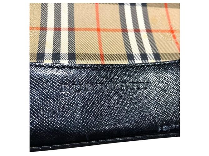 Sac à épaule Burberry Nova Check Shadow Horse pour femmes Beige - vue 4