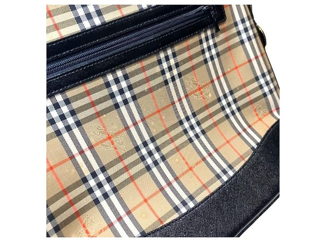 Sac à épaule Burberry Nova Check Shadow Horse pour femmes Beige - vue 6