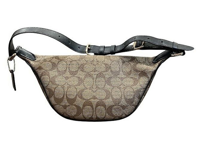 Borsello da vita Coach x Pac-Man Signature Marrone Nero - vista 2