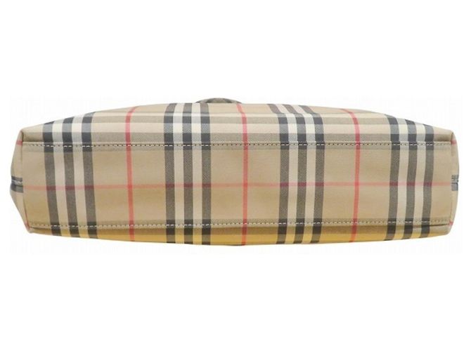 Borsa Tote Burberry Vintage Check 2-Way Archive Beige - vista 3