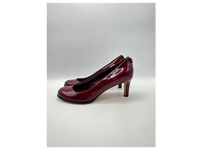 Gucci Lackleder Pumps bordeaux - Ansicht 2