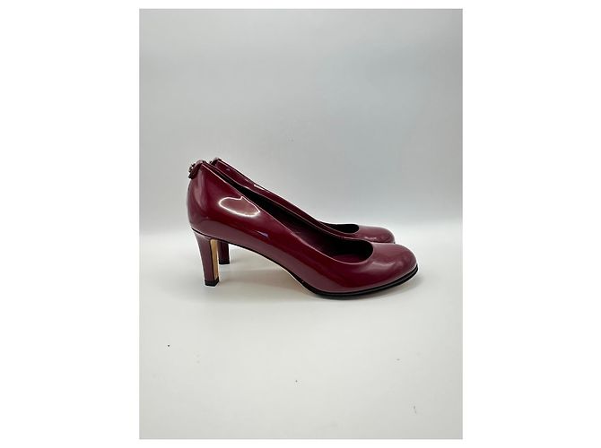 Gucci Lackleder Pumps bordeaux - Ansicht 3