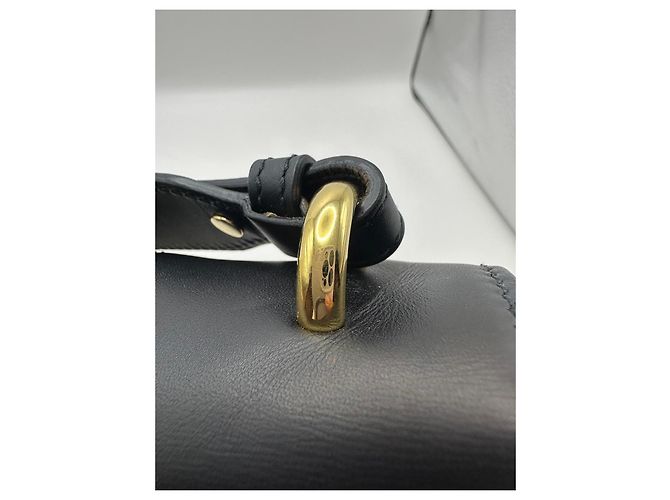 Borsa a tracolla Gucci Sylvie in pelle Nero - vista 12