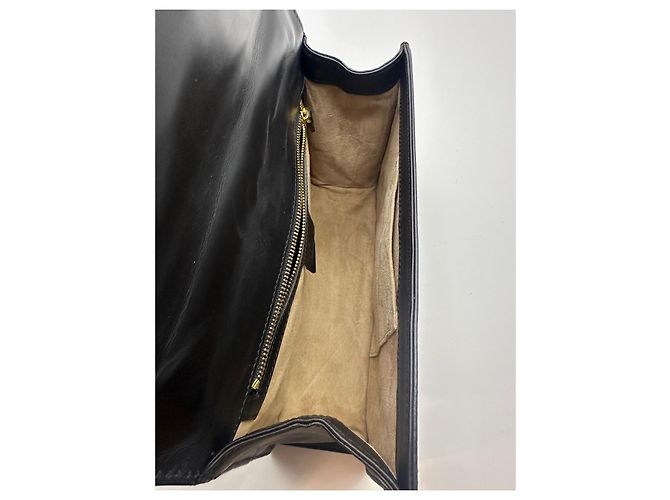 Borsa a tracolla Gucci Sylvie in pelle Nero - vista 16